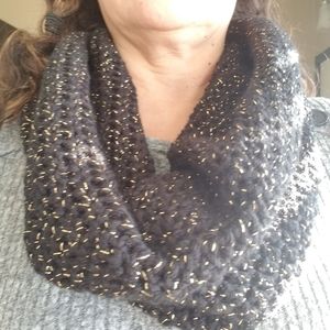 Hand Crafted crochet infinity scarf